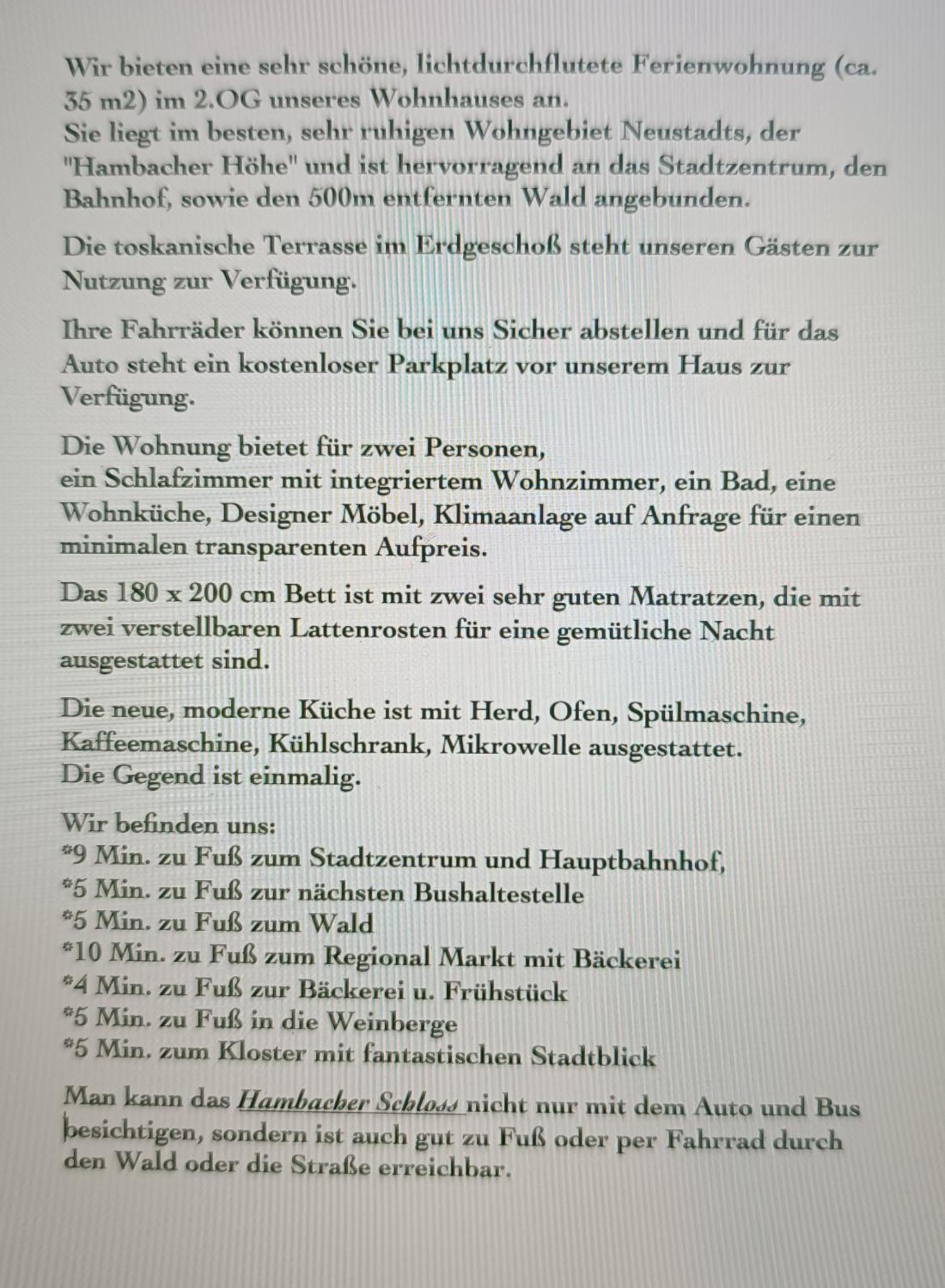 Ferienwohnung Forest & Wein Neustadt an der Weinstraße 外观 照片